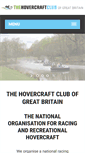 Mobile Screenshot of hovercraft.org.uk