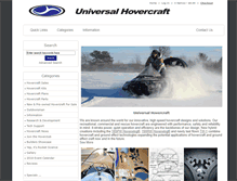 Tablet Screenshot of hovercraft.com