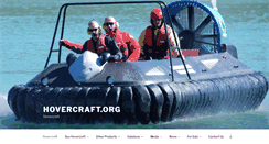 Desktop Screenshot of hovercraft.org