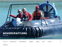 Tablet Screenshot of hovercraft.org